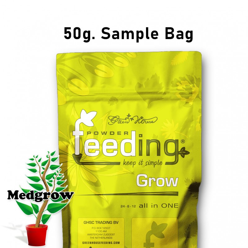 GROW 50g - GREEN HOUSE FEEDING MEDVAPE MEDGROW