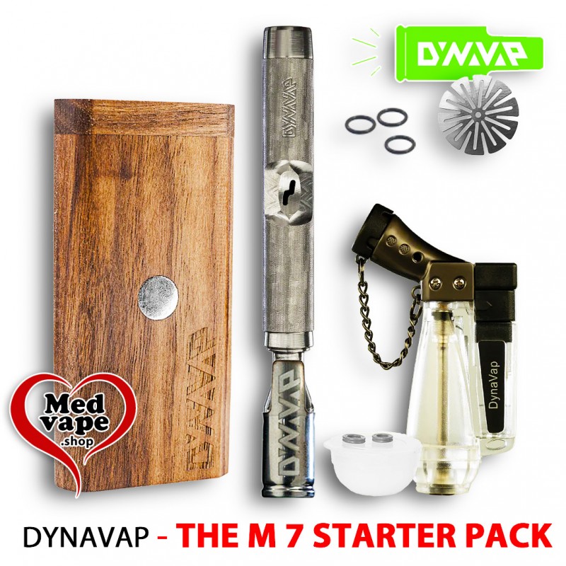 THE M 7 STARTER PACK - DYNAVAP WEED HASH MEDVAPE THC